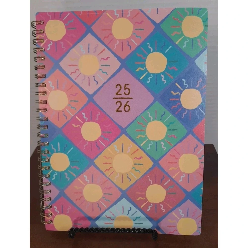 New 2025/2026 Brook Gossen For Blue Sky 12 Month Planner‎ Tabbed Weekly Monthly